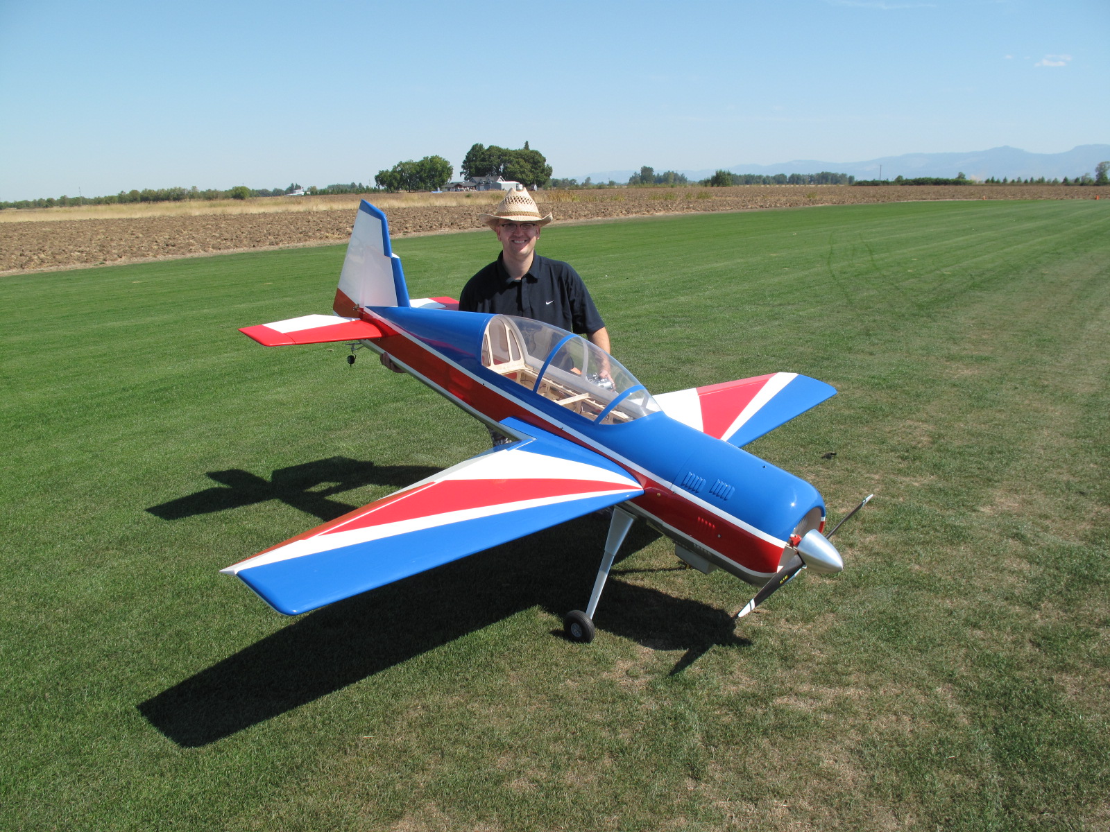 Giant scale Russian Thunder R/C model