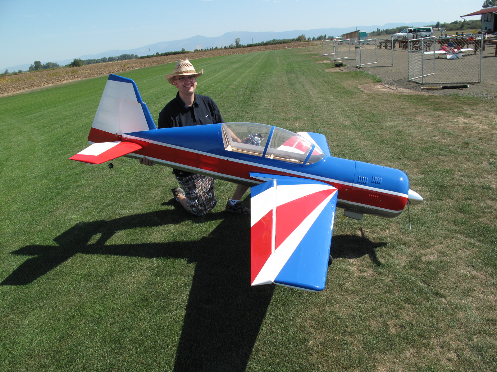 Giant scale Russian Thunder R/C model
