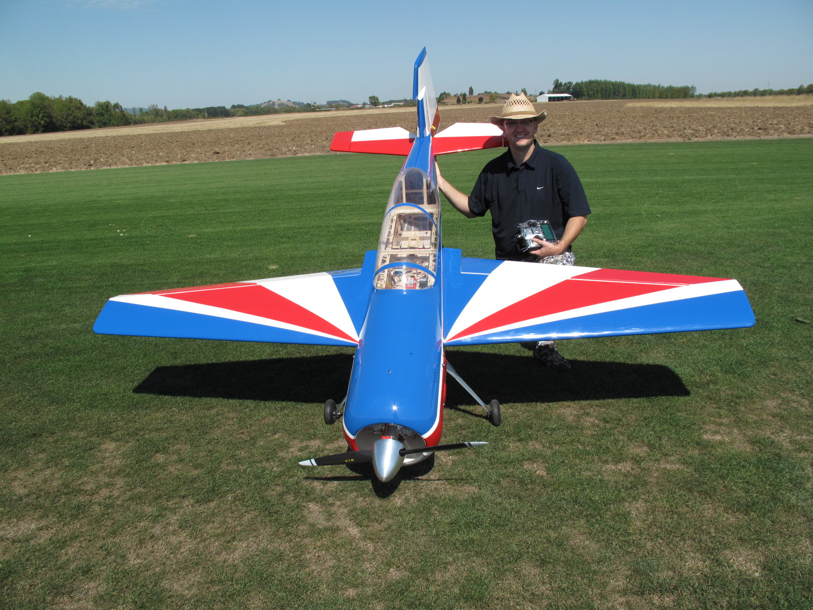 Giant scale Russian Thunder R/C model